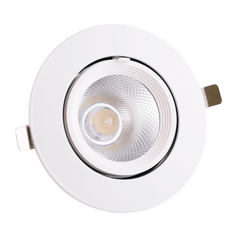 Foco Downlight LED 24W 2400Lm 4000ºK Circular Orientable 30.000H [HO-COB-C-OR-24W-W]