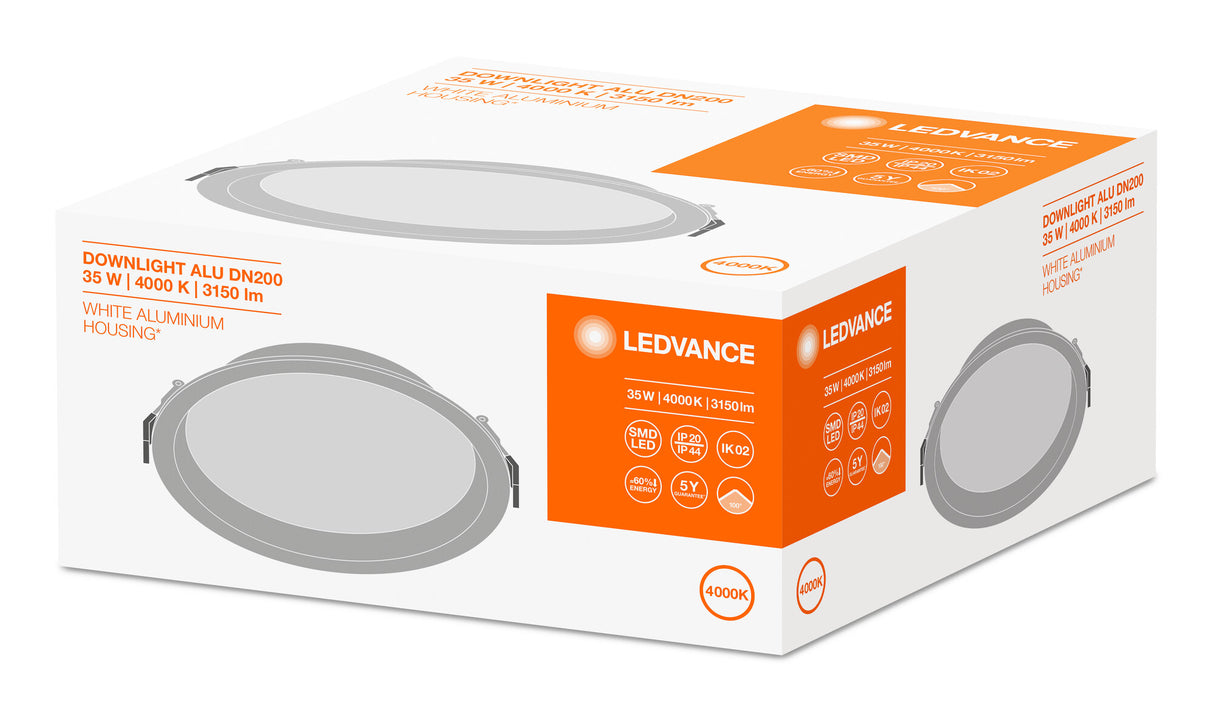 Downlight LED LEDVANCE   35W 3150Lm 4000K 100º IP44/IP20