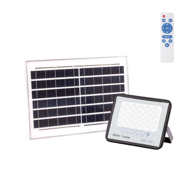 Foco Proyector LED Solar 40W Panel Solar/Batería [WR-MTX-40W-CW]