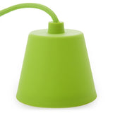 E27 Lampholder with 1 Metre Cable and Rosette - Green