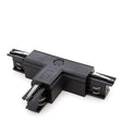 "T" Connector for 3-Phase Rail Black