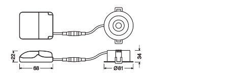 Foco Spot LED LEDVANCE    4W 340Lm 4000K 36º IP23/IP20 Regulable