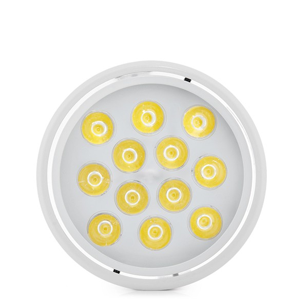 Foco Downlight de Superficie de LEDs Cuerpo Blanco 12W 1200Lm 30.000H