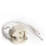 Portalámparas Cerámico G12 Cable 160mm 180ºC