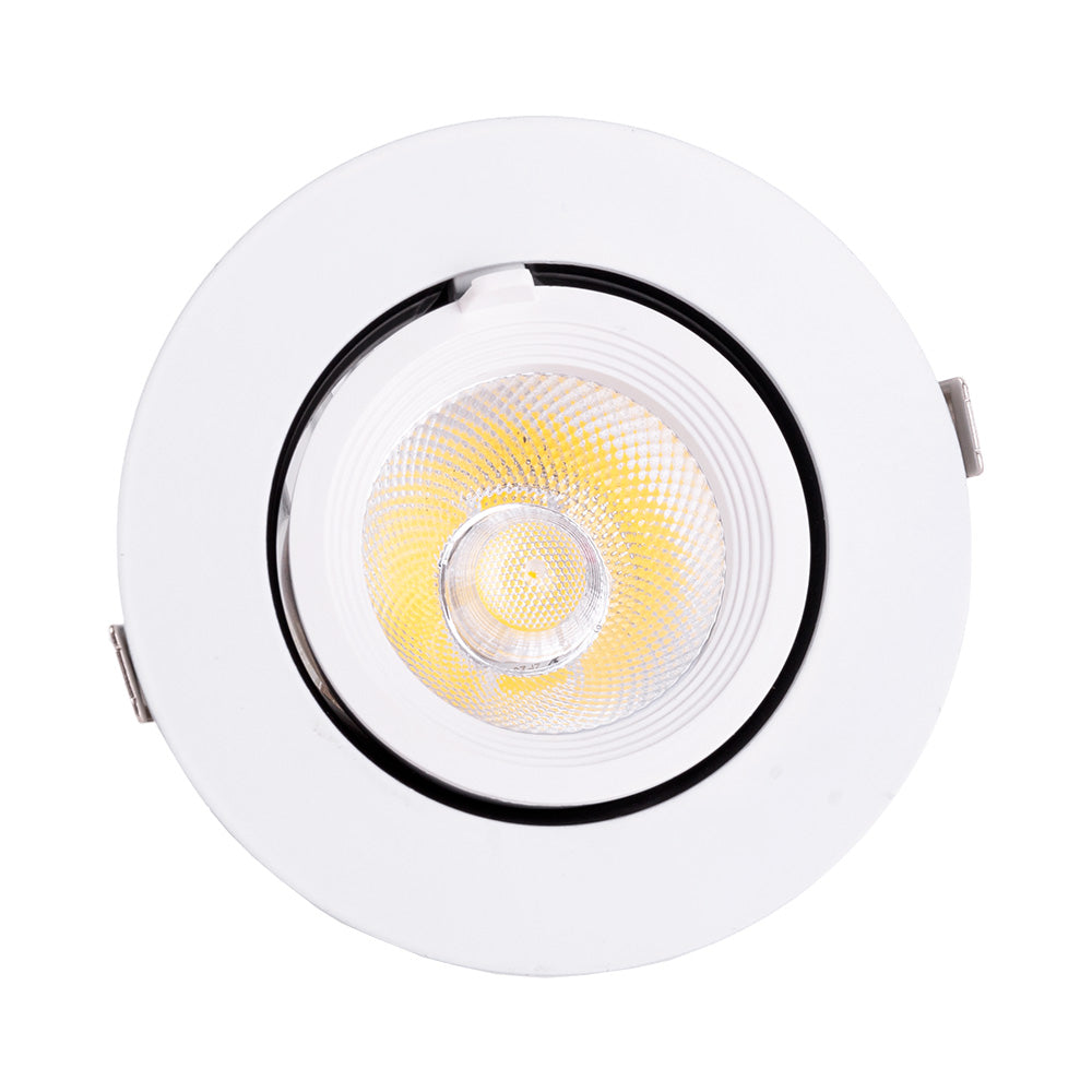 Foco Downlight LED 20W 2000Lm 4000ºK Circular Orientable 30.000H [HO-COB-C-OR-20W-W]