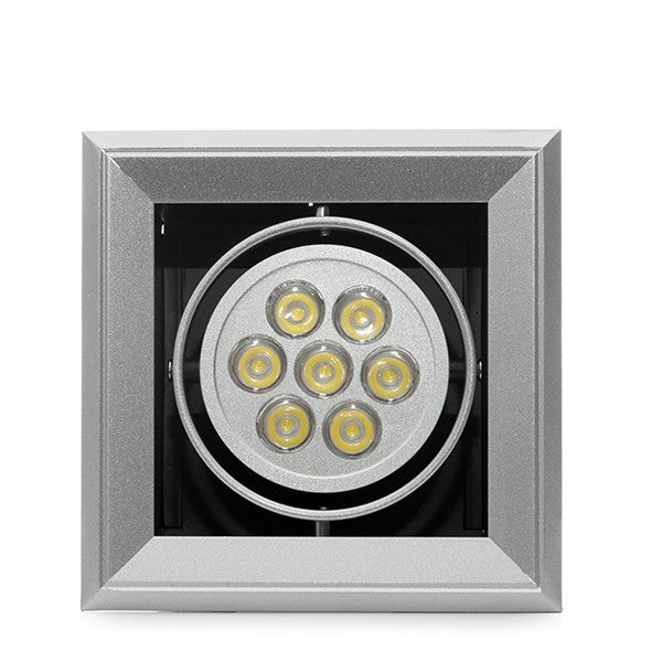 Foco Downlight de LEDs Cuadrado 7W 700Lm 30.000H