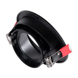 Downlight Circular GU10 Sin Portalámparas/Bombilla - Negro [LUM-YC396A16]