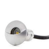 Foco de LEDS para Empotrar IP65 0,3W 12VDC 30Lm con Cable 1M/Conector Macho 50.000H