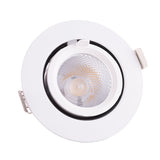 Foco Downlight LED 7W 700Lm 4000ºK Circular Orientable 30.000H [HO-COB-C-C-OR-7W-W]