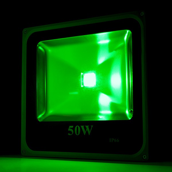 Foco Proyector de LEDs para Exterior ECOLINE 50W RGB con Mando a Distancia