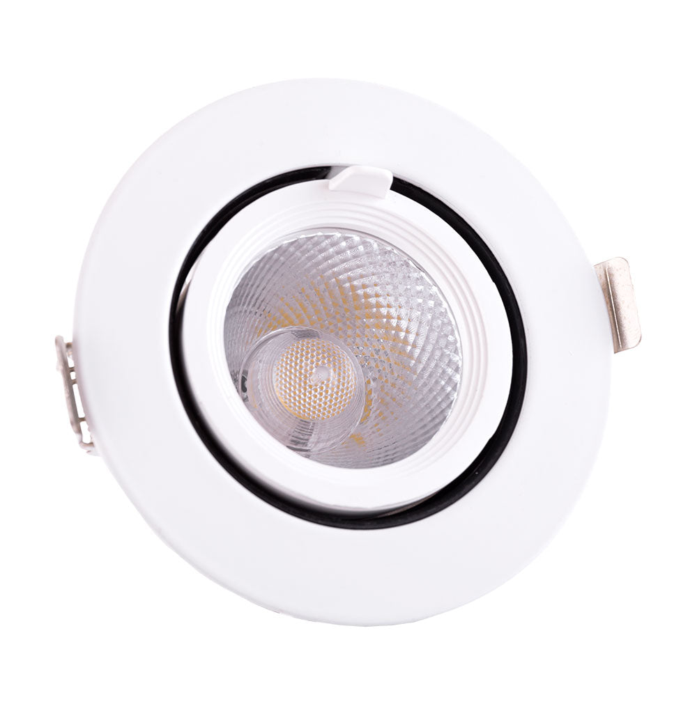 Foco Downlight LED 9W 900Lm 4000ºK Circular Orientable 30.000H [HO-COB-C-OR-9W-W]