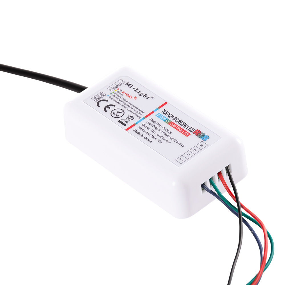 Controlador LED RGB 2.4Ghz 12-24V 10A