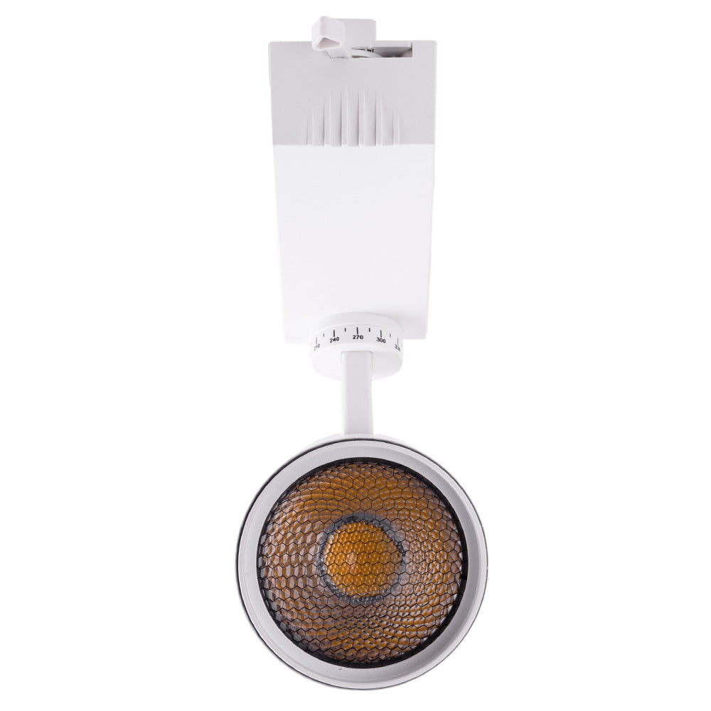 Foco de Carril LED  30W 2700Lm 4200ºK Monofásico 30.000H Antideslumbrante  [HO-FC-30W-AD-W-W]