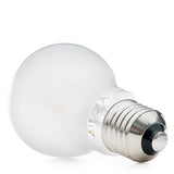 Lámpara Bombilla Filamento A60 LED E27 6W 660Lm Opal 40.000H