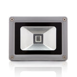 Foco Proyector de LEDs para Exterior BRICO 10W 850lm 30.000H Rojo