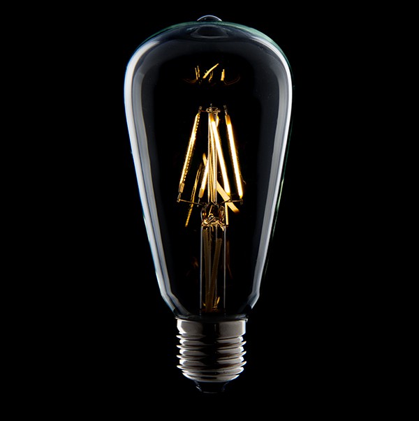 Lámpara Bombilla Filamento LED E27 4W 380Lm 30.000H