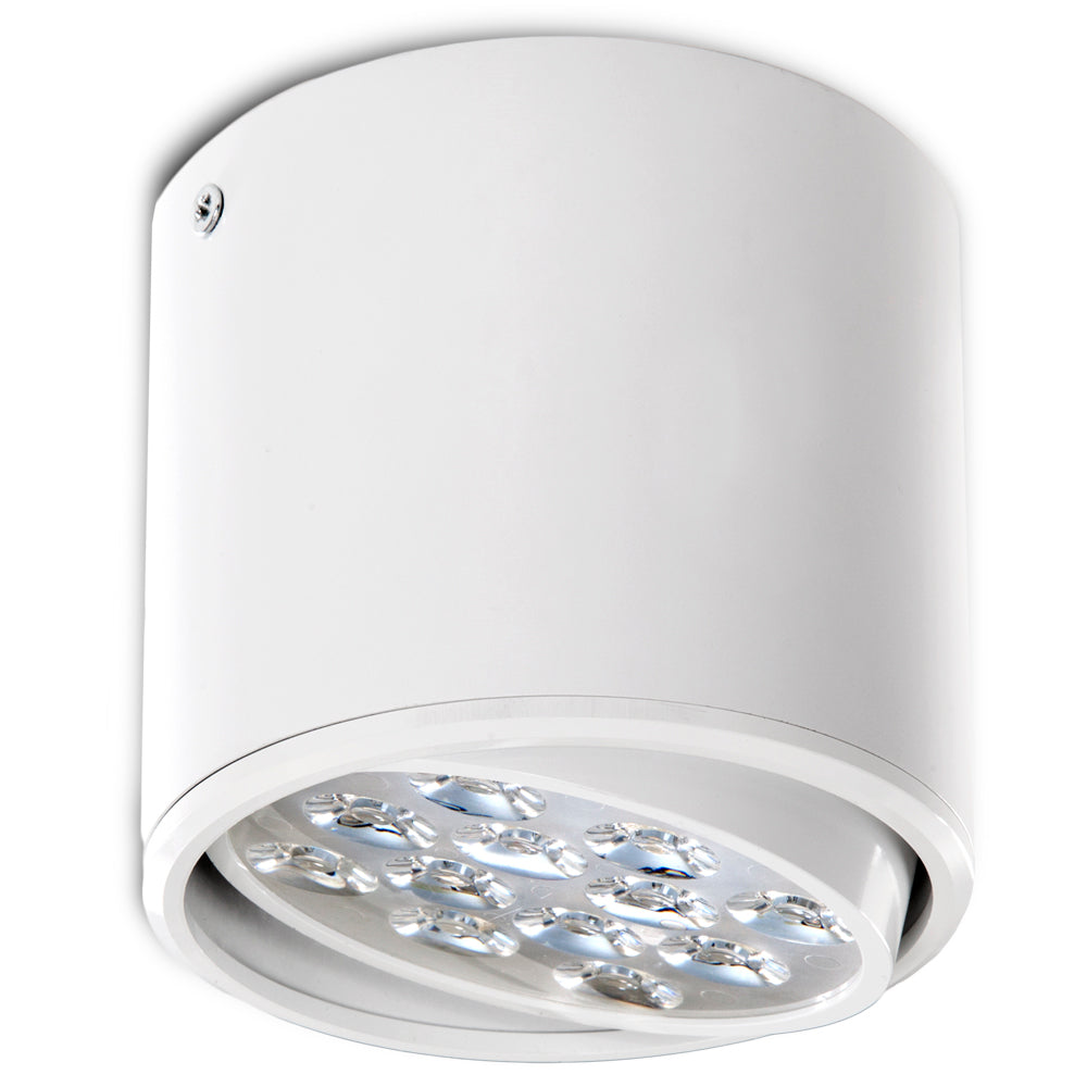 Foco Downlight  LED de Superficie Blanco 12W 1200Lm 30.000H