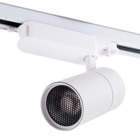 Foco de Carril LED  30W 2700Lm 4200ºK Trifásico 30.000H Antideslumbrante  [HO-FC-30W-AD-W-W]