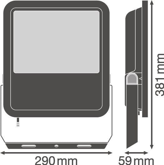 Foco Proyector LED Ledvance   125W 13750Lm 3000K 100 x 100º IP65