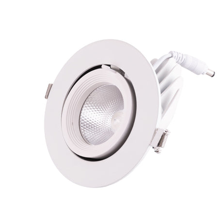 Foco Downlight LED 15W 1500Lm 4000ºK Circular Orientable 30.000H [HO-COB-C-OR-15W-W]