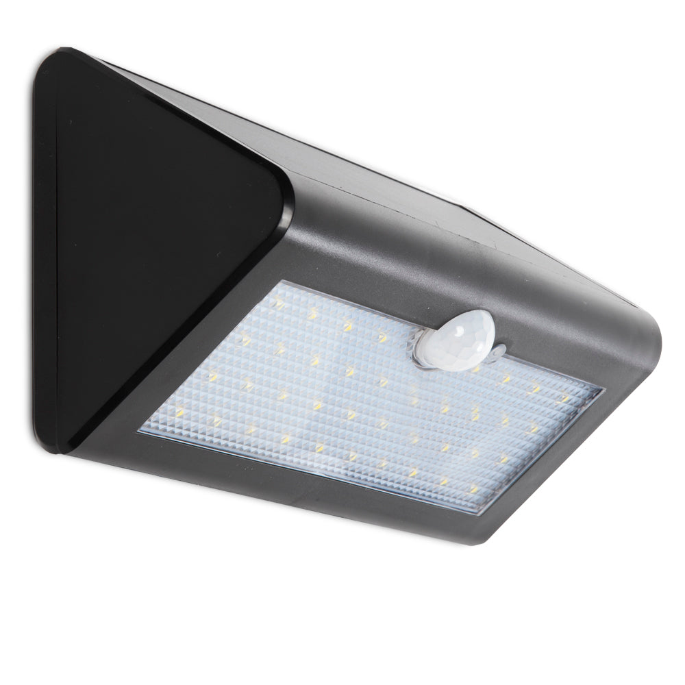 Aplique LED Solar IP65 38x2835SMD Sensor Luz + Movimiento