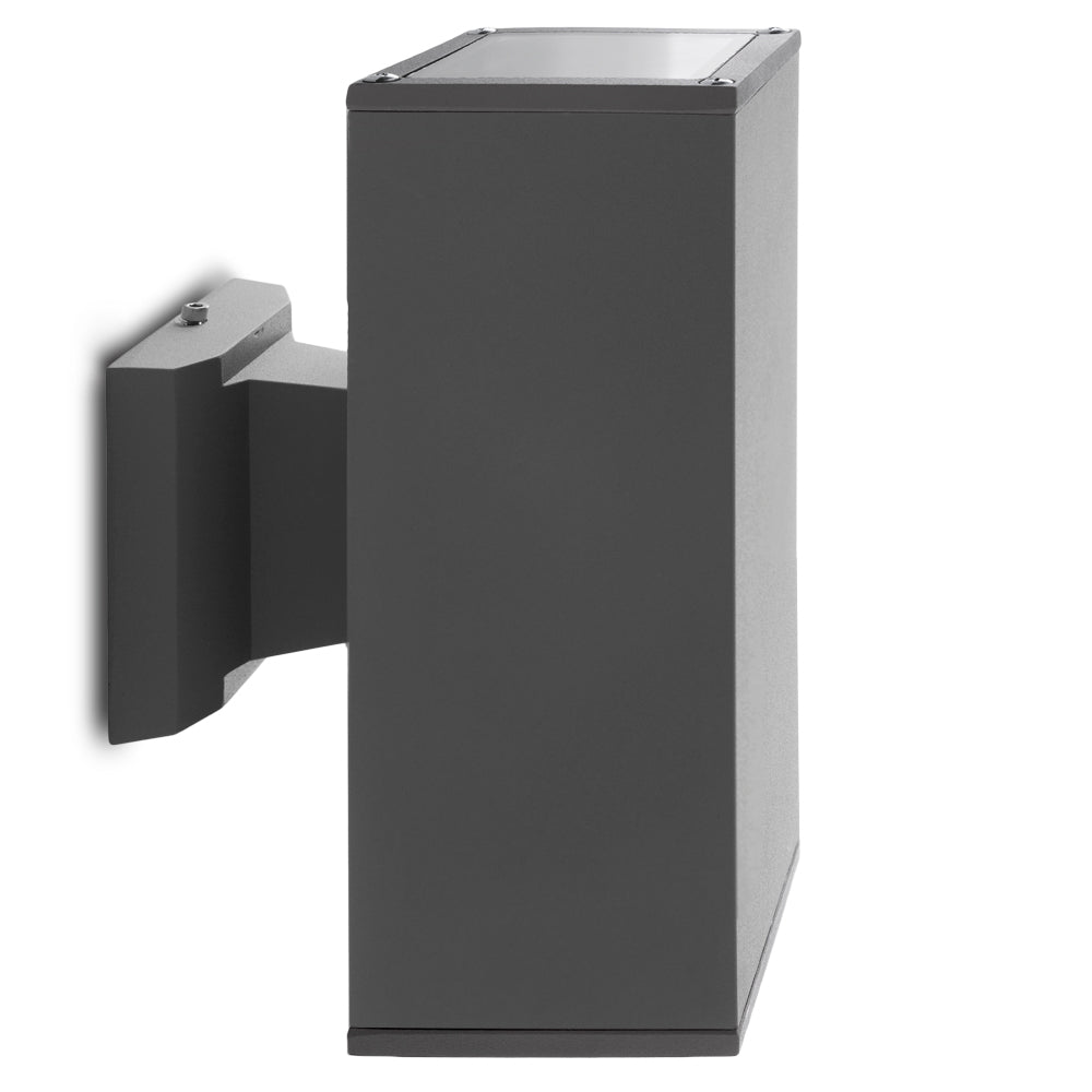 Aplique de Pared IP65 (Sin Lámpara) E27 Ø90Mm Negro Grace