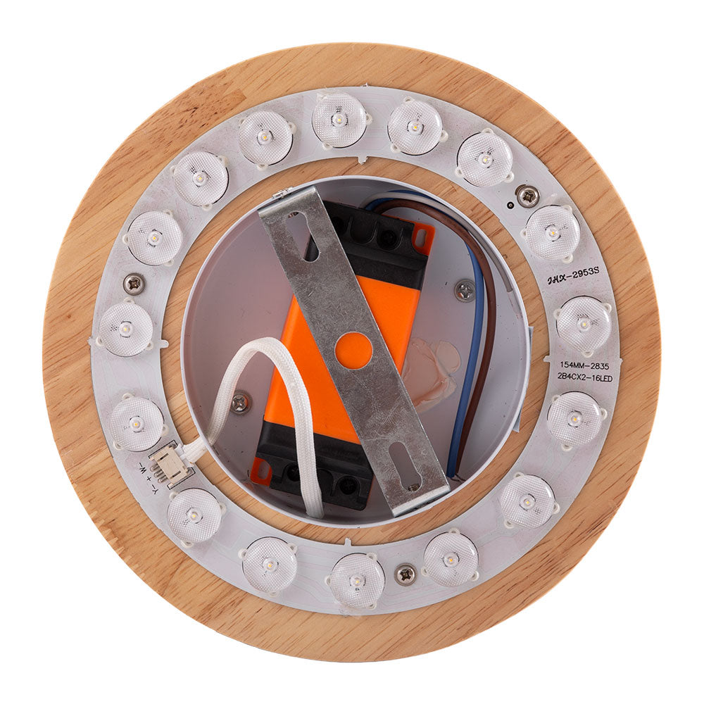 Aplique LED 12W 1.200Lm Redondo BiColor "Martina" CCT Seleccionable 40.000H [HO-CCT-LED69]