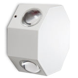 Aplique LED IP65 4X1W RGBw 30.000H Caroline