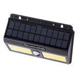 Aplique Solar LED IP65 Sensor Batería: 3,7V 1.200Ma [LUM-YC-SW8019-COB]