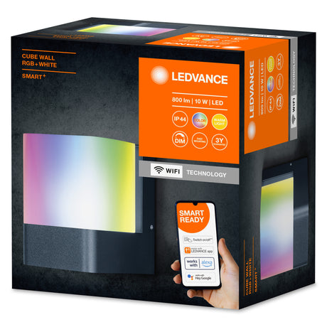 Aplique LED Ledvance "Smart"   10W 500Lm 3000K 205º IP44 Regulable