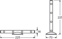 Aplique LED LEDVANCE 0,6W 25Lm 6500K IP20