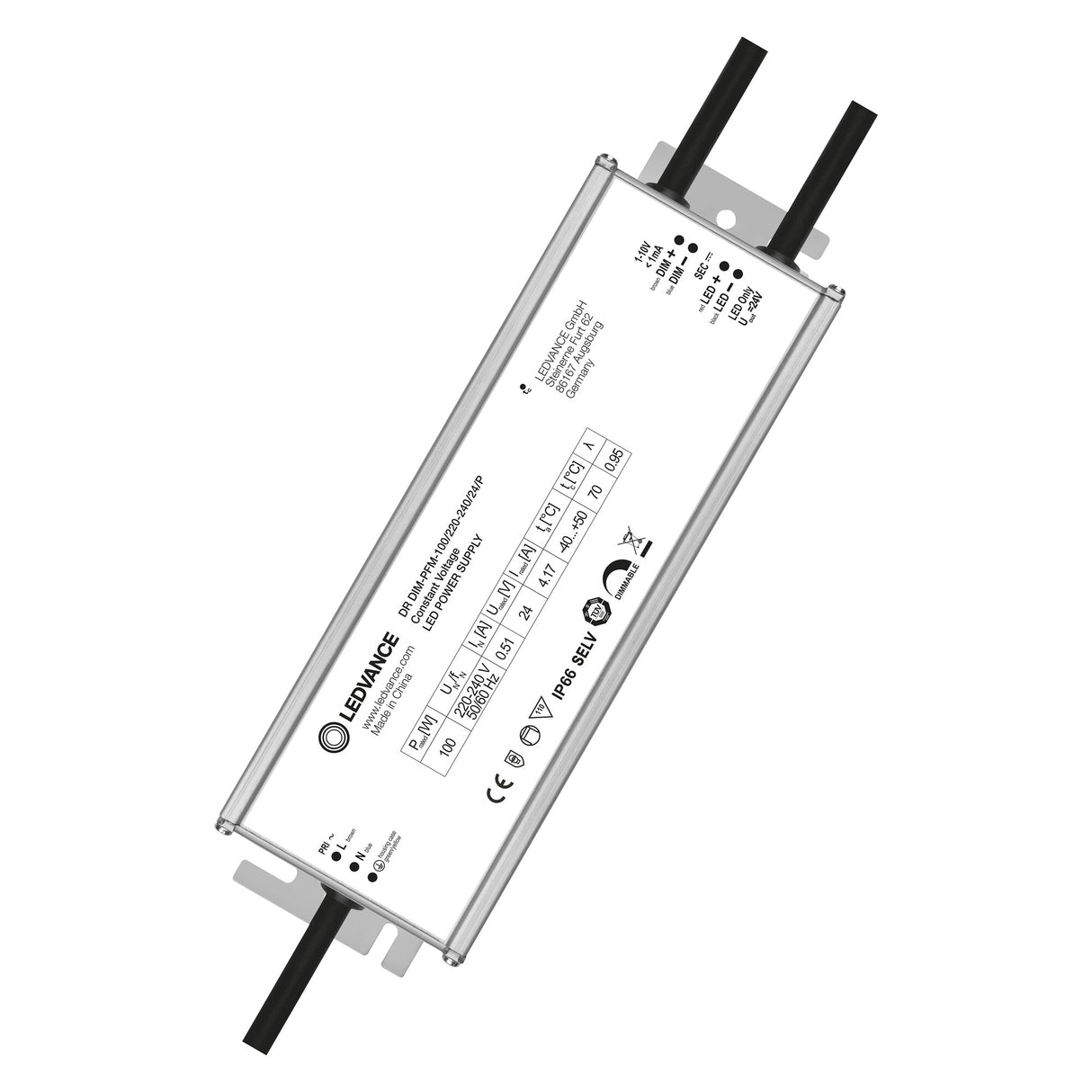 Driver LED Ledvance EC Performance DR DIM-PFM-100/220-240/24/P