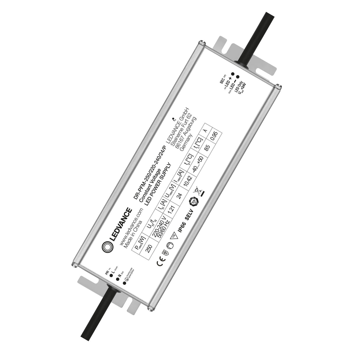 Driver LED Ledvance EC Performance DR-PFM-250/220-240/24/P