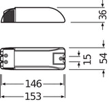 Driver LED Osram   OptoTronic OTE CC  OTE35/220-240/700 PC 0