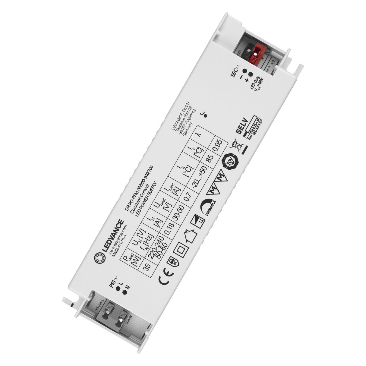 Driver LED Ledvance EC Performance DR PC-PFM-35/220-240/700