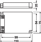 Driver LED Osram OTI DALI 50/220-240/1A4 NFC