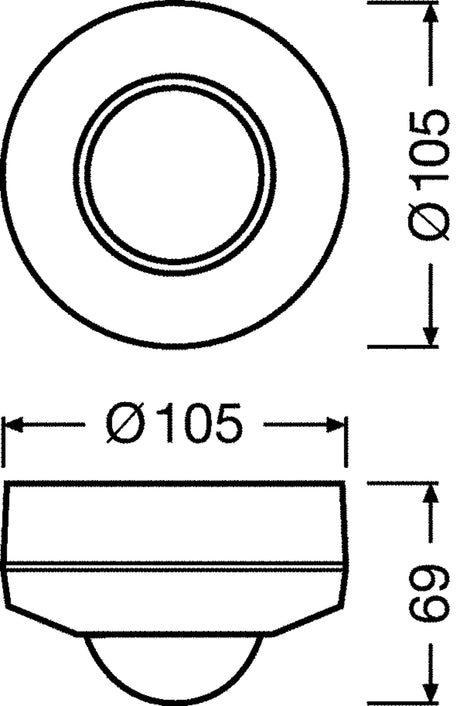 Driver LED Osram SGI DALI-2 SENSOR PD HB CM