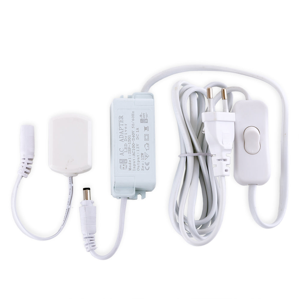 Driver Mini LED 220VAC/12VDC 15W Cajetín 6 Vías