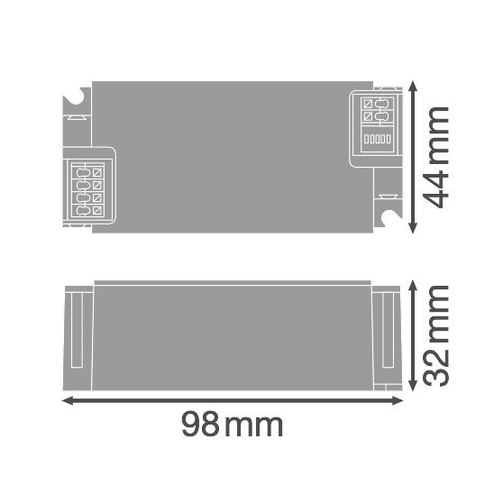 Driver LED Ledvance EC Performance DR DALI-P-44/220-240/1050