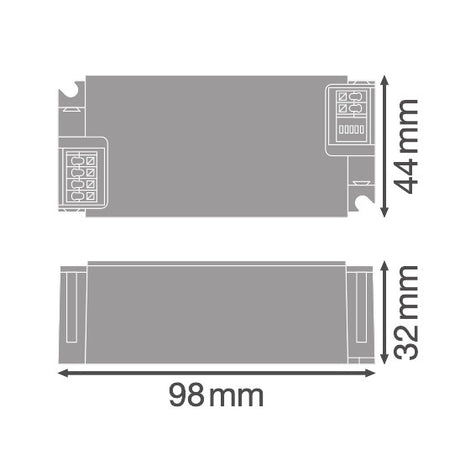 Driver LED Ledvance EC Performance DR DALI-P-44/220-240/1050