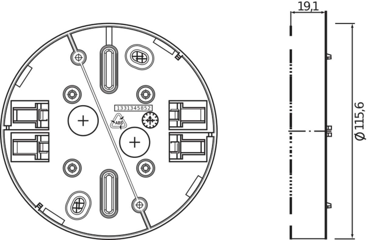 Driver LED Osram SGI MOUNTING ADAPTER