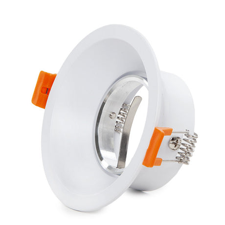 Aro Foco Downlight  Circular GU10 Ø99Mm - Blanco