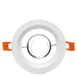 Aro Downlight Circular Blanco 120mm