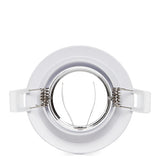 Aro Foco Downlight  Circular GU10 Ø92Mm - Blanco