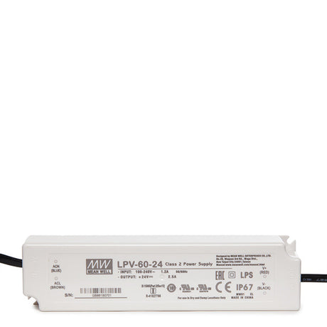 Driver MEANWELL 60W para Barra LED Magnética Especial Carnicerías 200mm