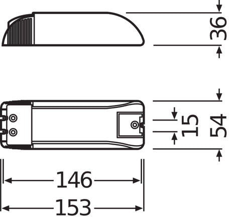 Driver LED Osram   Halronic Regulador Halronic HTI DALI 315/220-240 DIM