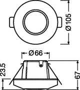 Driver LED Osram SGI DALI-2 SENSOR LS/PD O CI