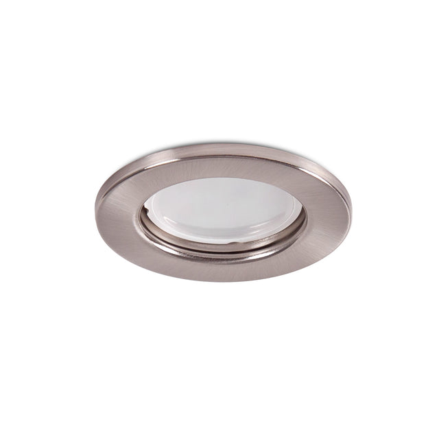 Aro Foco Downlight Circular "Sara" Acero 81mm - Satinado