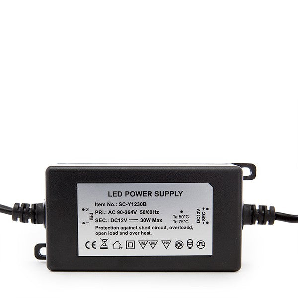 Driver IP67 30W 90-264VAC/12VDC Conector Hembra