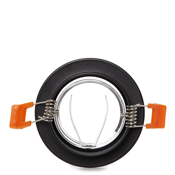 Aro Foco Downlight  Circular GU10 Ø84Mm - Negro